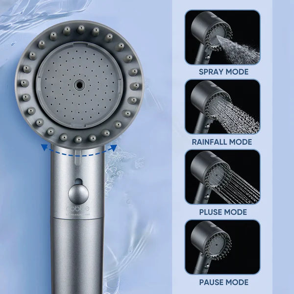 High Pressure Shower Head w Carbon Filter